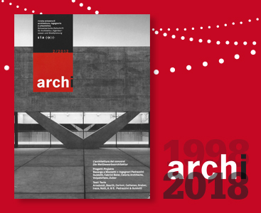 Ventennale rivista Archi – La copertina del numero 2/2012