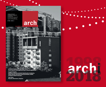 Ventennale rivista Archi – La copertina del numero 6/2011