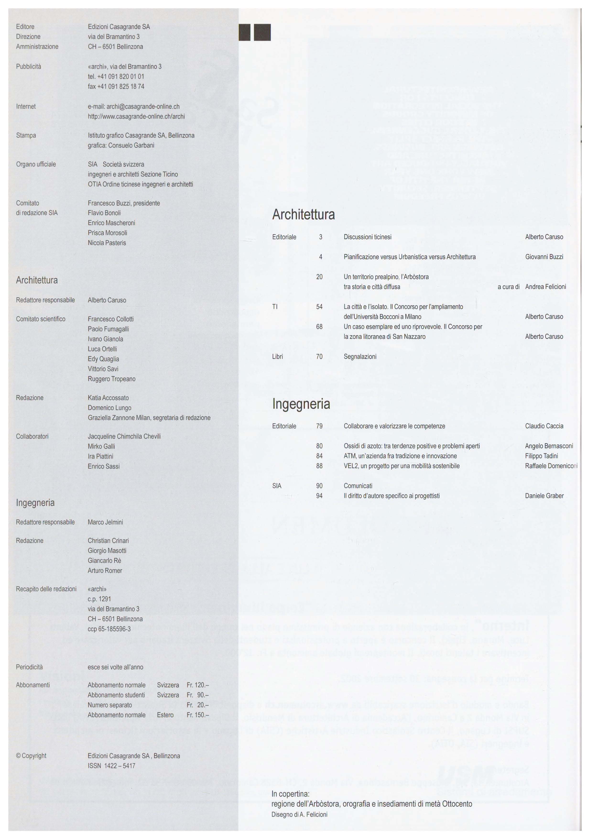 Indice Archi 2/2002