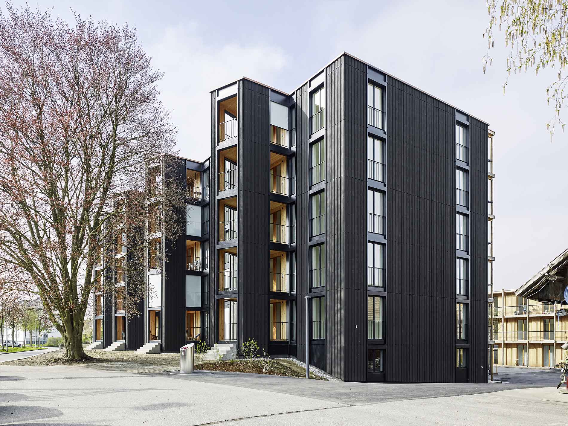 weberbrunner architekten / soppelsa architekten, Zürich, Projekt: Hagmannareal Winterthur; Kategorie Mehrfamilienhäuser