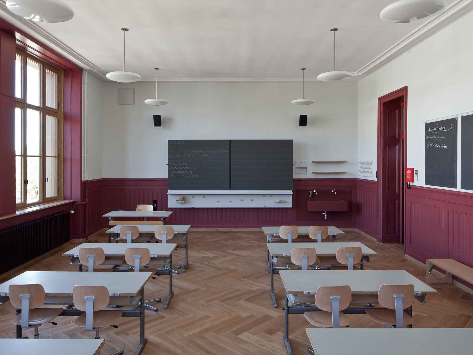 MET Architects, Basel, Projekt: Schulhaus St. Johann; Kategorie Innenausbau