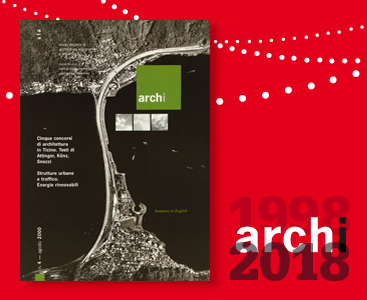 Ventennale rivista Archi – La copertina del numero 4/2000