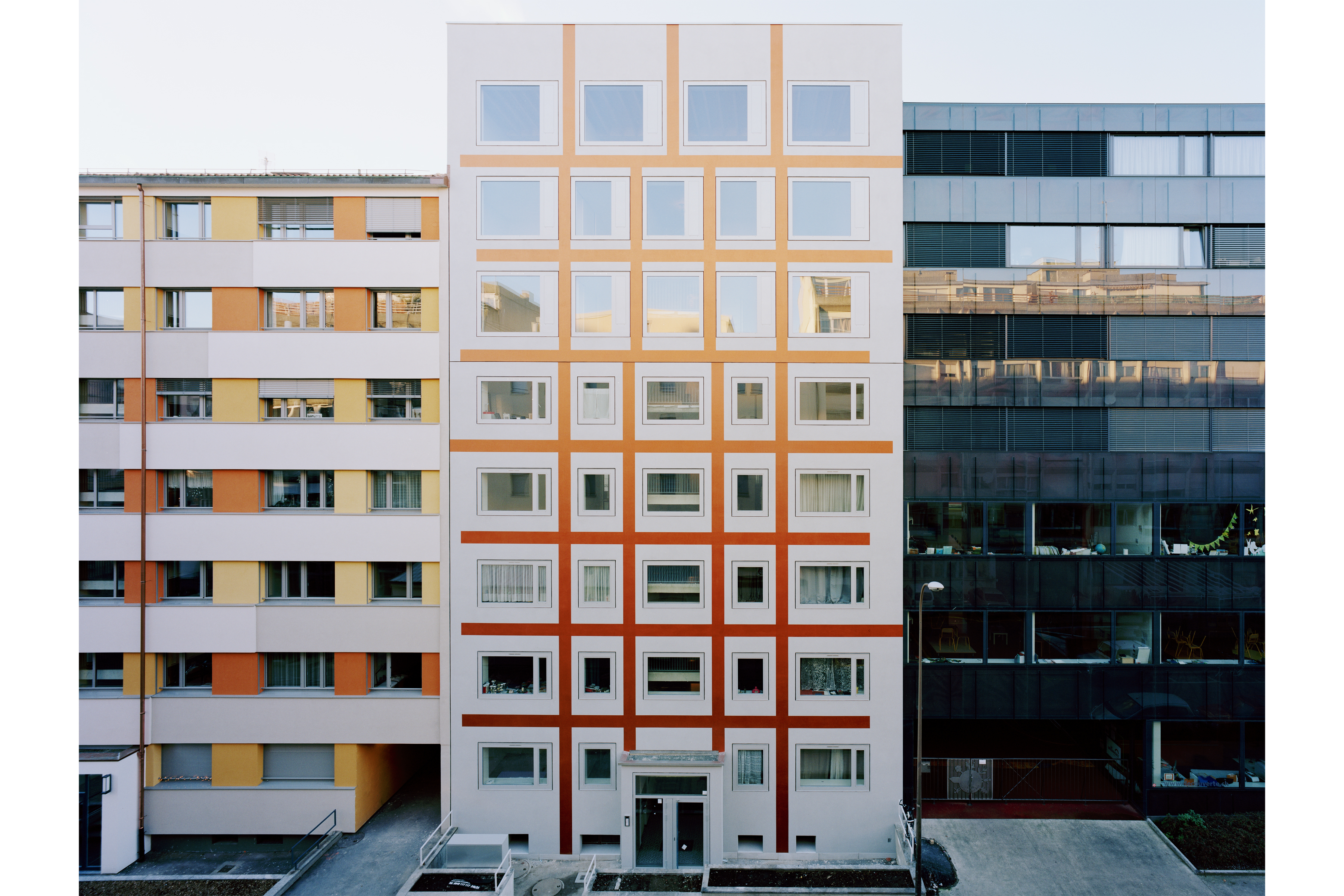 SURÉLÉVATION – SÉCHERON, Genève (Genève) Architecte : Burrus Nussbaumer Architectes, Genève.