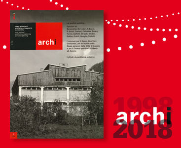 Ventennale rivista Archi – La copertina del numero 6/2004