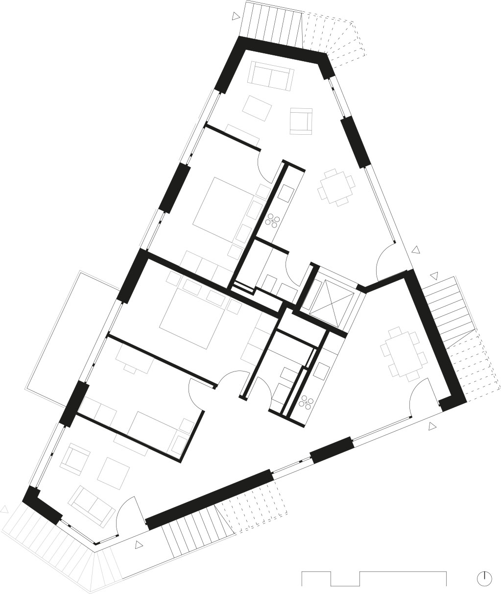 Plan du 3e étage