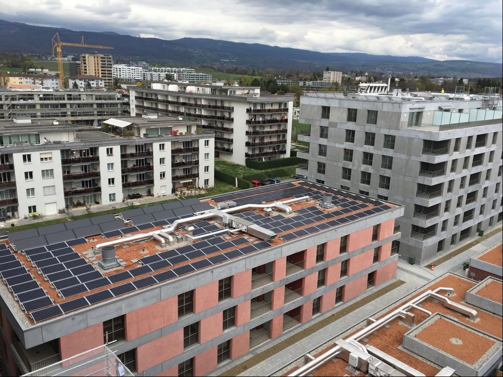 Vue aérienne du secteur 3