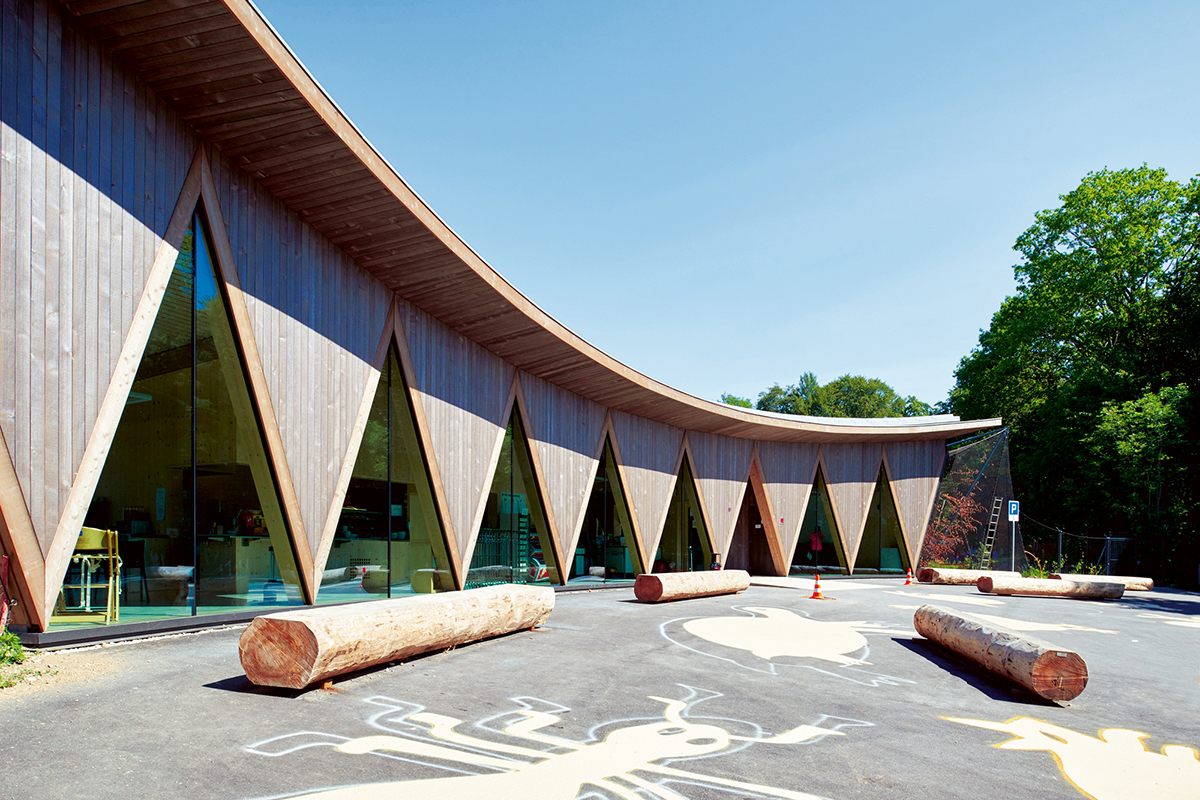 Pavillon Parc animalier, La Garenne VD