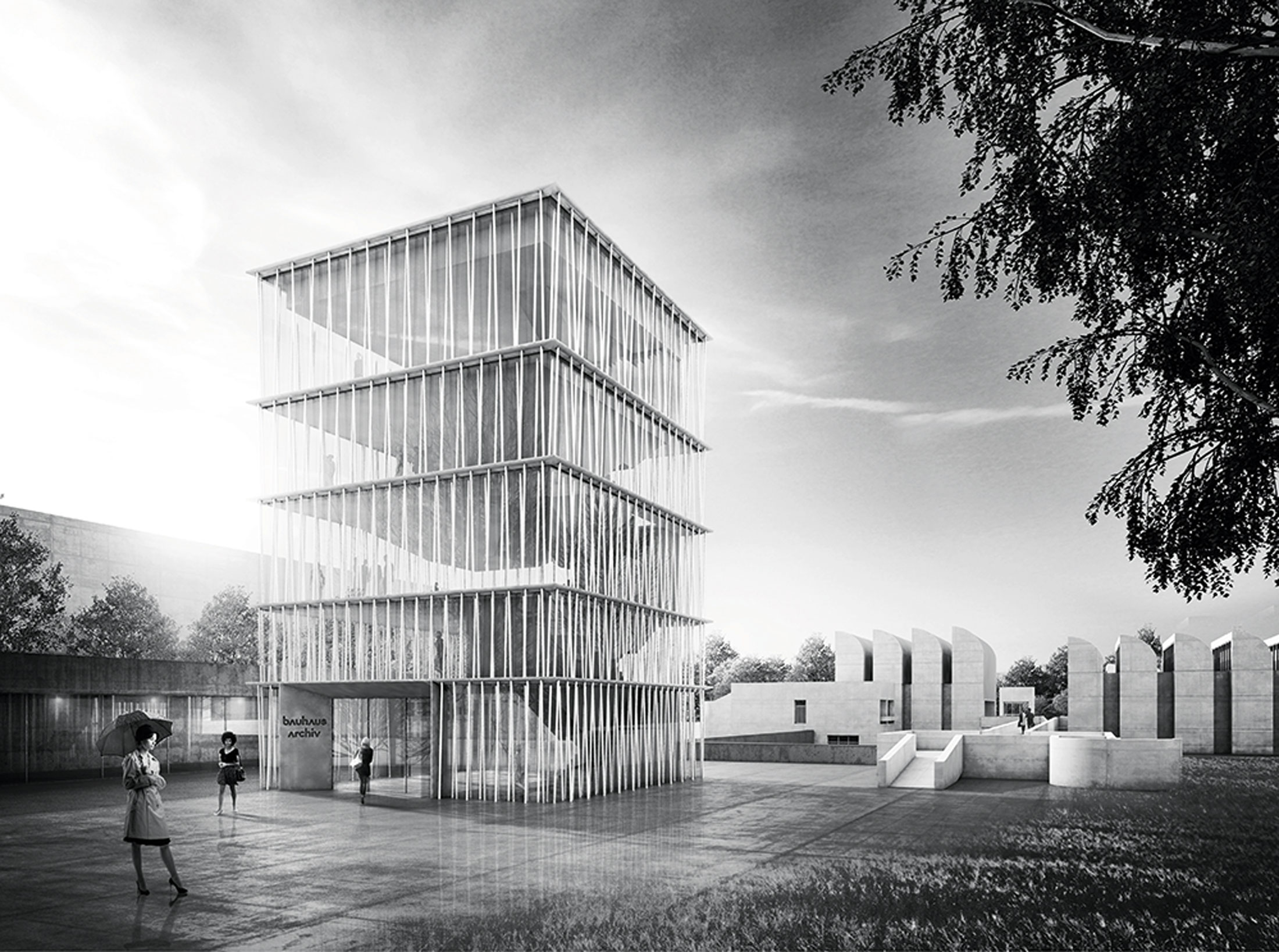 Staab Architect, ampliamento del Bauhaus-Archiv, Berlino.