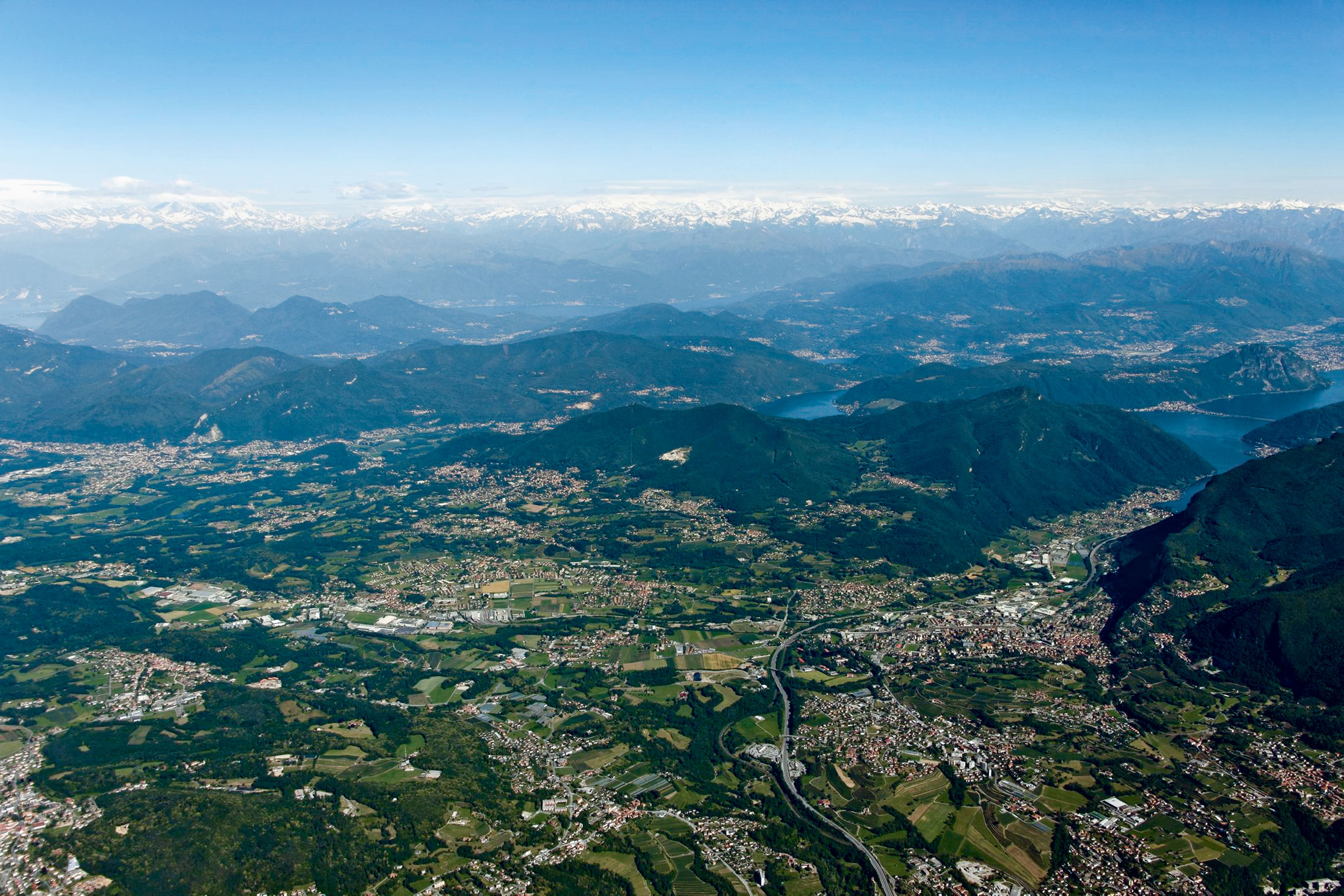 Il comprensorio della Città di Mendrisio.