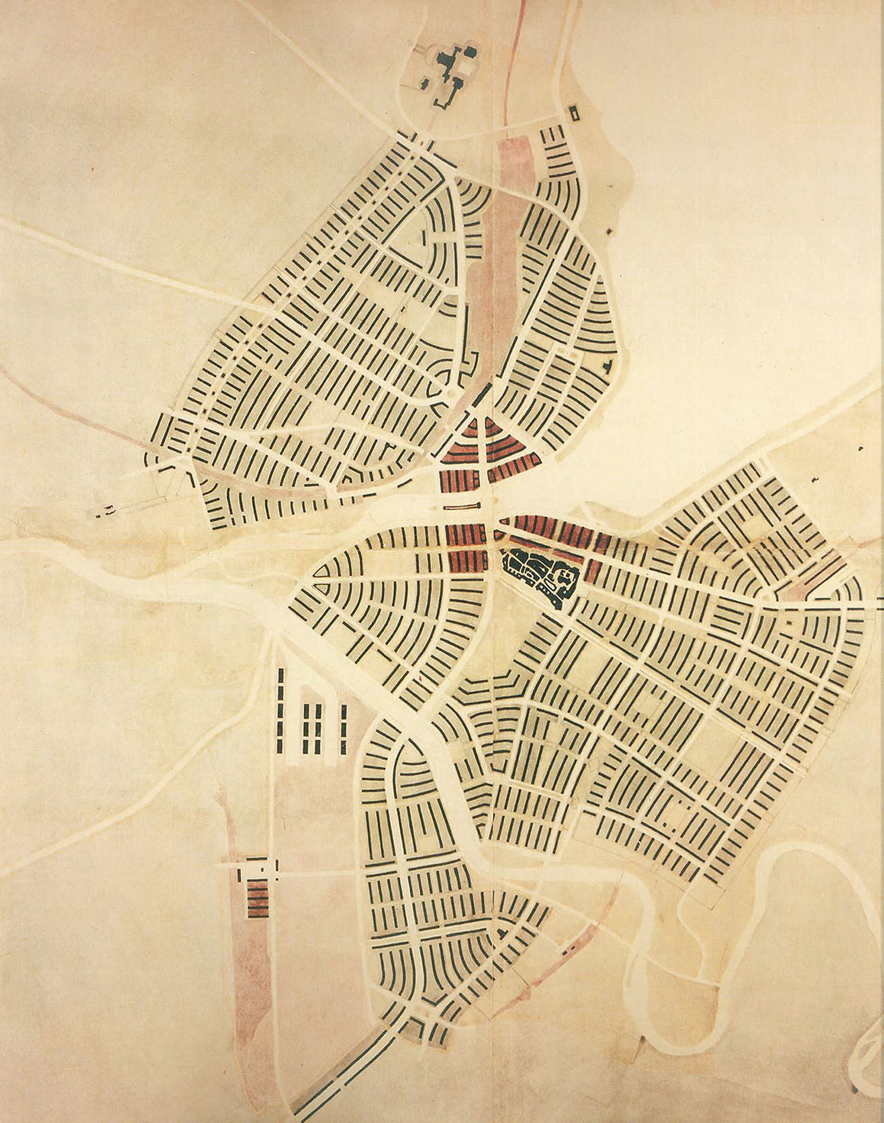 Plan Directeur pour la ville de Genève, Maurice Braillard, Service d’urbanisme du Département des Travaux Publics, Genève, 1936.