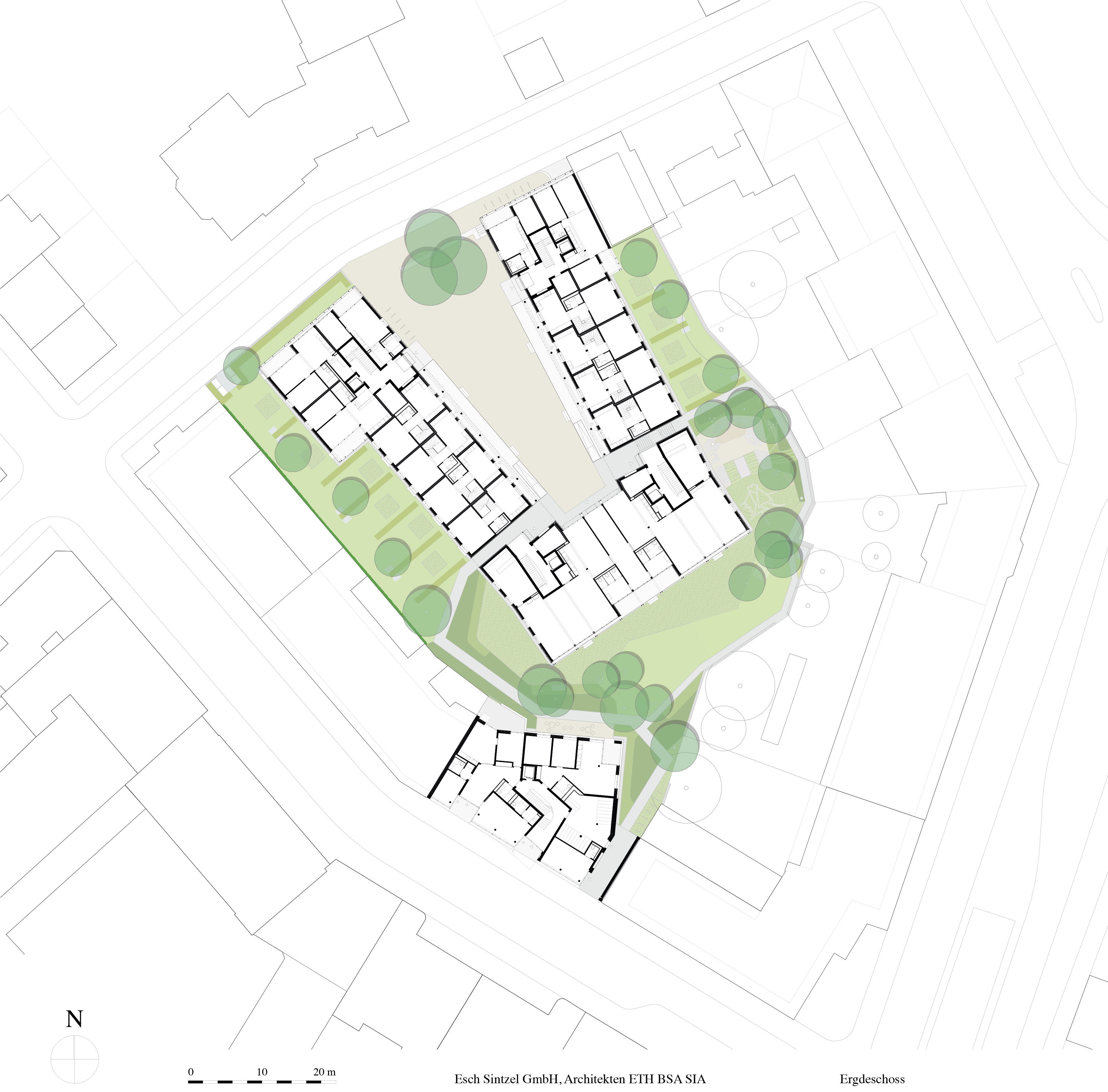 Plans du rez-de-chaussée