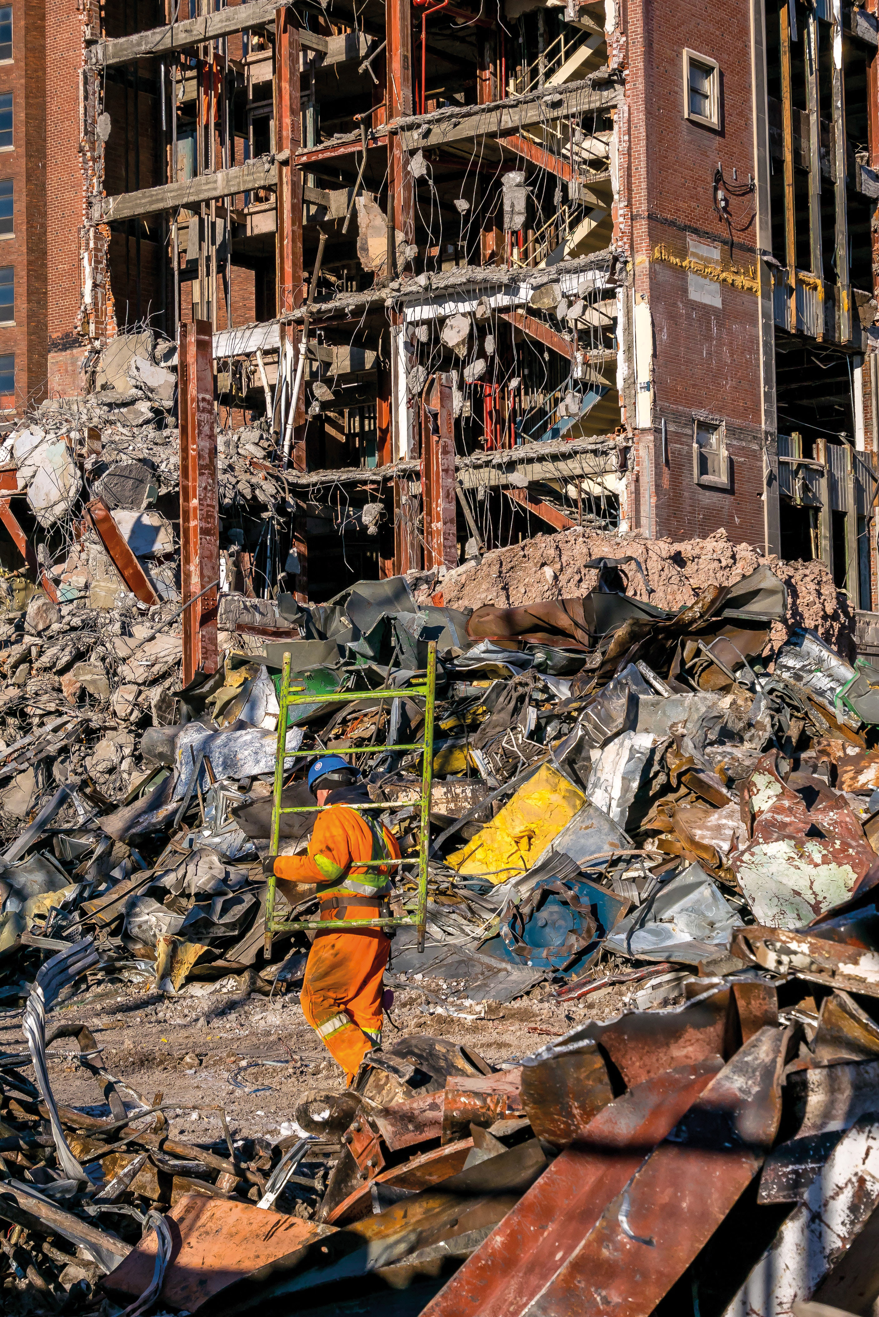 Traitement conforme des déchets de chantier?