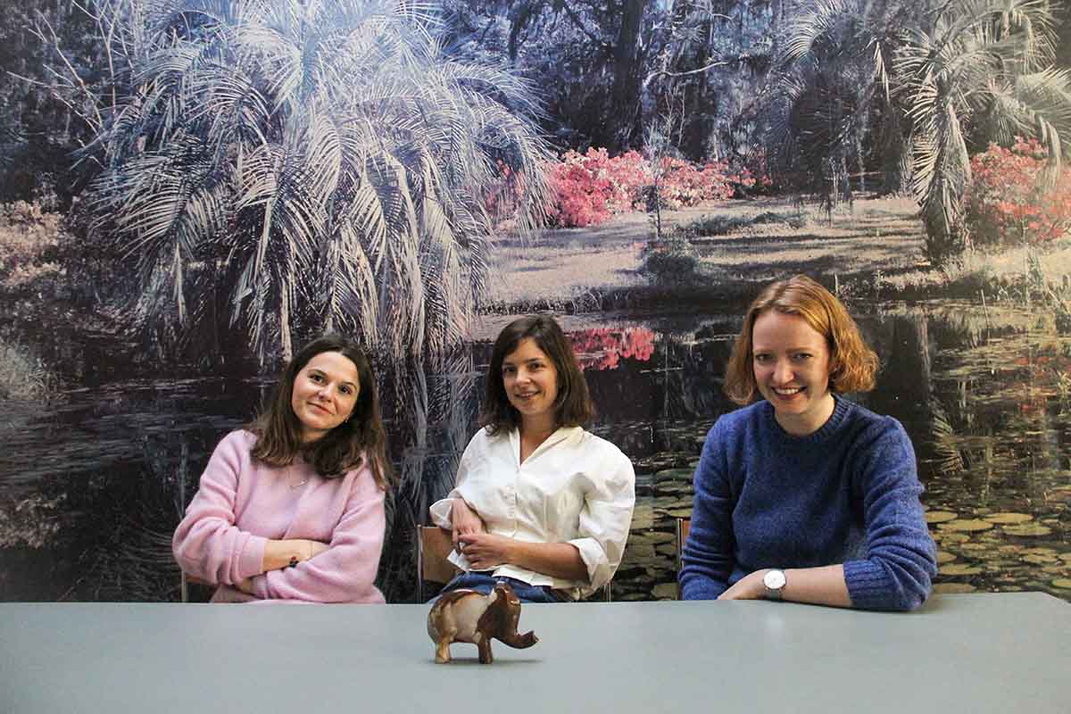 Studio Barrus, Zürich: Besa Zajmi, Alexia Sawerschel, Romana Castiglioni.