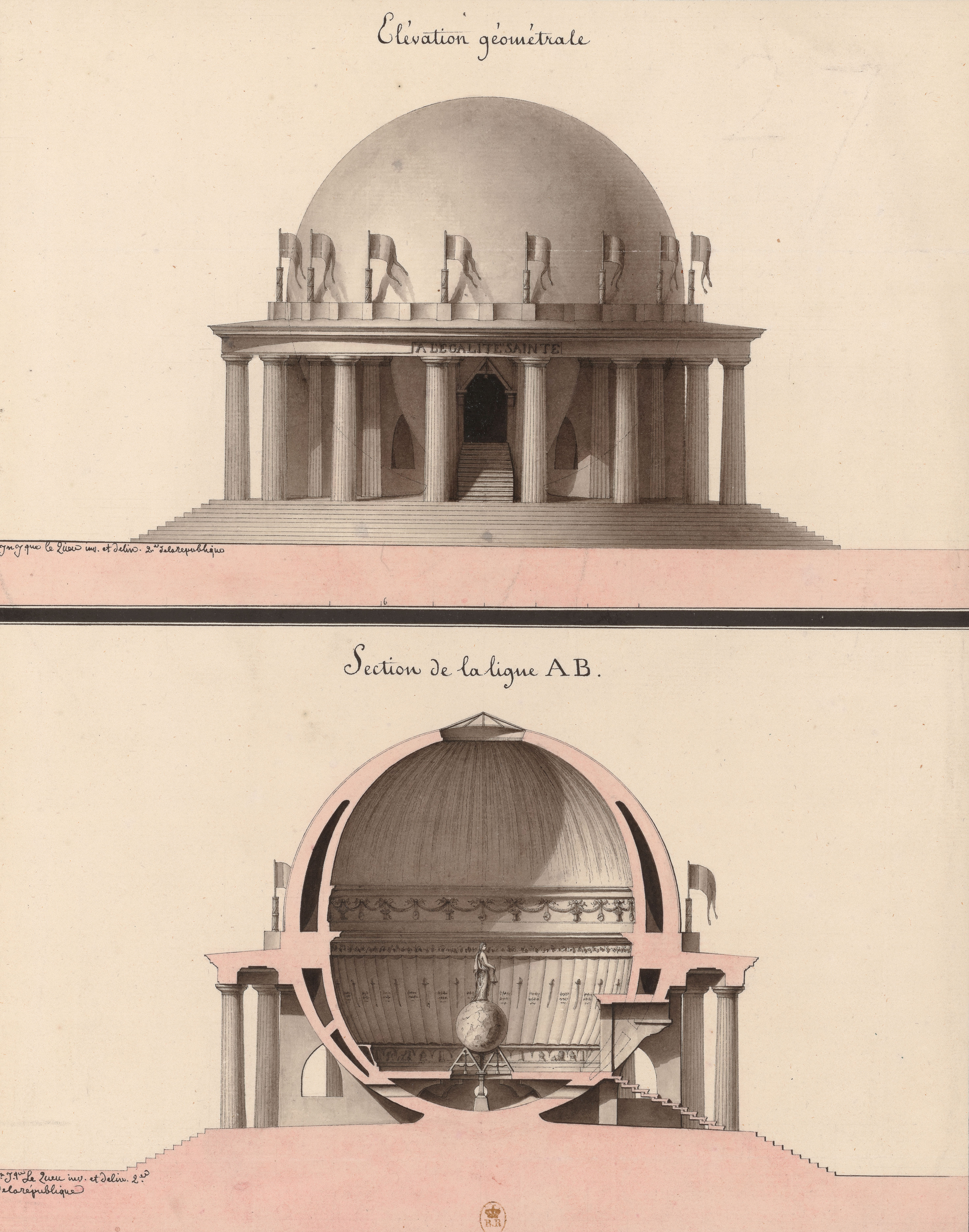«Jean-Jacques Lequeu, bâtisseur de fantasmes», exposition au Petit Palais à Paris, en collaboration avec la Bibliothèque nationale de France jusqu’au 31 mars 2019