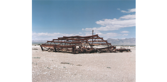 Peter Goin, Collapsed Hangar Yucca Flat