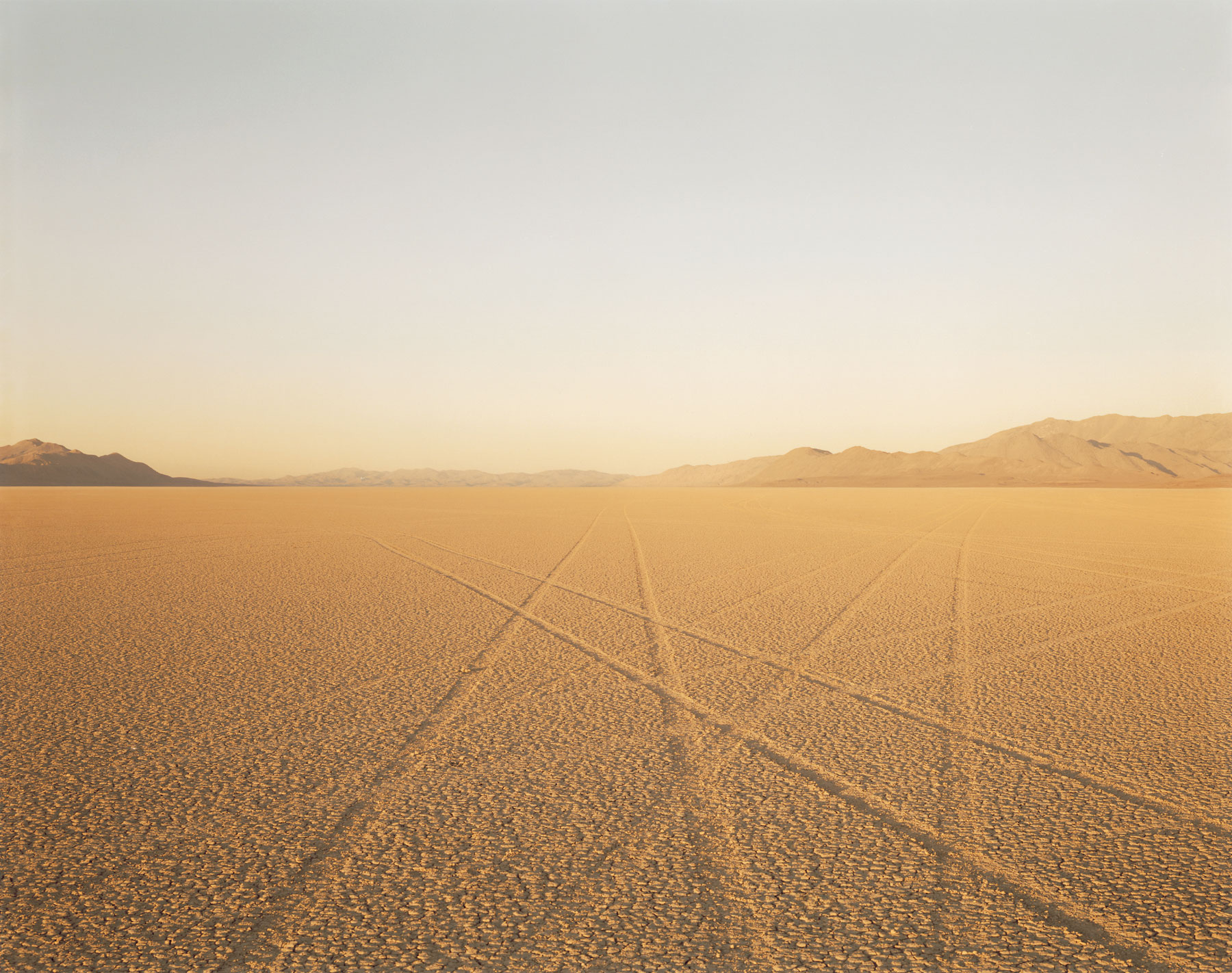 Richard Misrach, Tracks, Black Rock Desert, Nevada, 1989, Canto VIII : The Event II 1987-