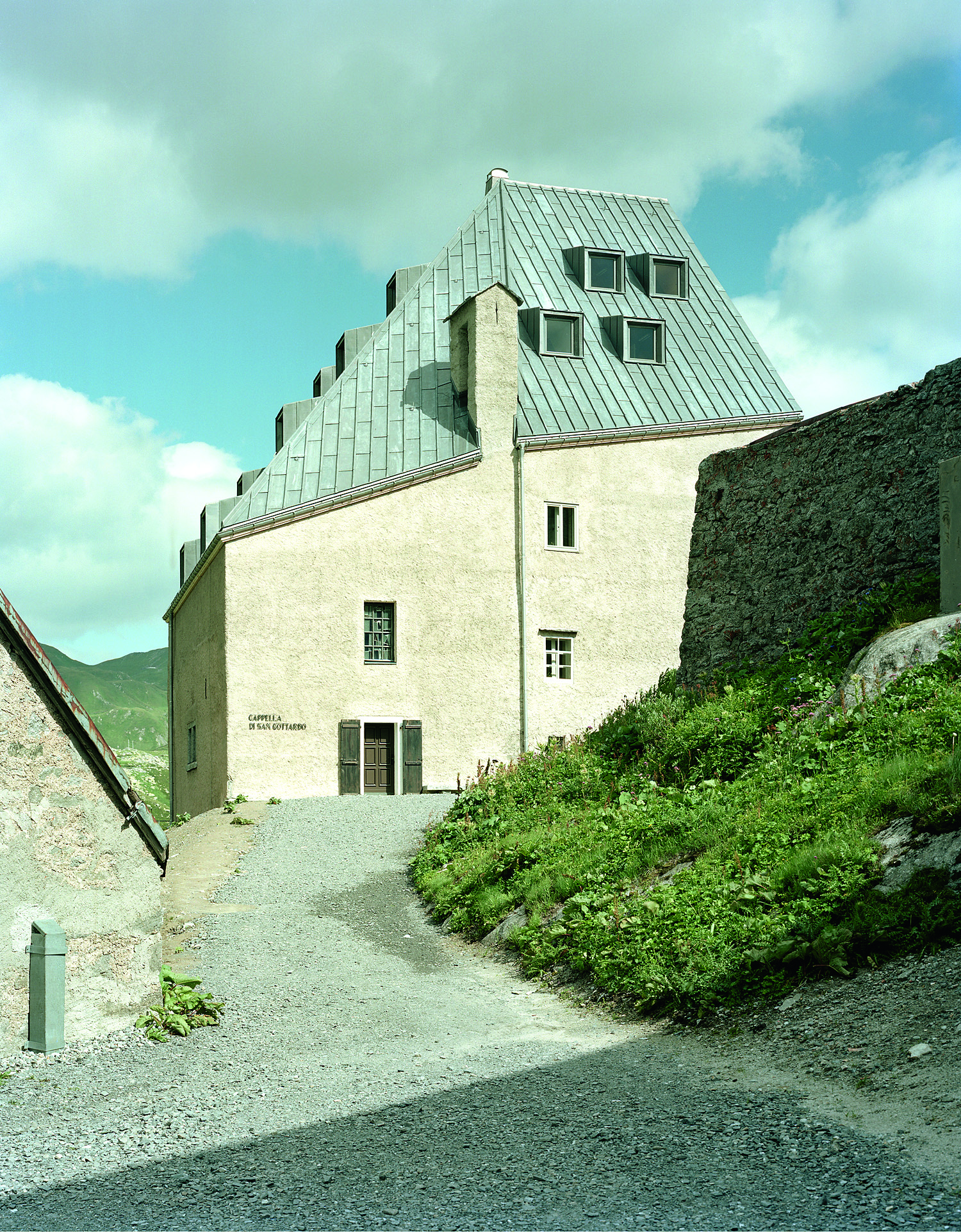 Nordwestteil mit Eingang zur Kapelle