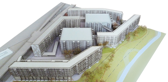 Auf dem Baufeld E des Zwicky-Areals bei Zürich soll das Projekt «Kraftwerk 4» entstehen. Es war eines der untersuchten Fallbeispiele (Visualisierung: Schneider Studer Primas)