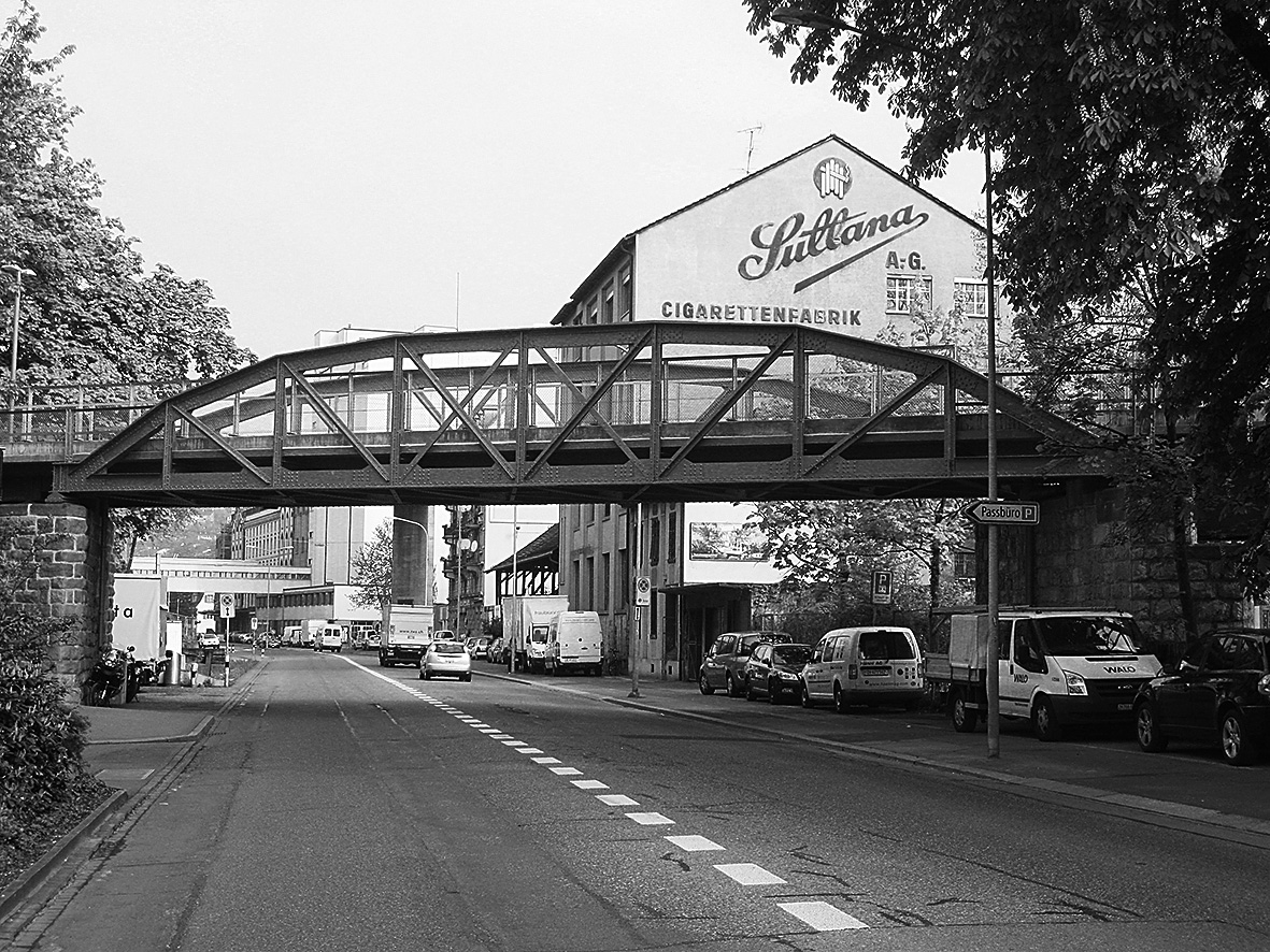 Schwedlerträger über dem Sihlquai in ­Zürich, ein Teil des 1891 1894 erbauten Lettenviaduks von Robert Moser, Gustav Mantel, Jules Röthlisberger u.?a. (Foto: rw)