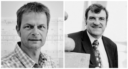 Roland Heinzmann, Dipl. Bau-Ing. ETH/SIA, SBB, Infrastruktur Projekte, Visp, Gesamtprojektleiter Bauherrschaft; Werner Kradolfer, Dipl. Bau-Ing. ETH/SIA, Rothpletz, Lienhard + Cie AG, Olten, Projektleiter Bau.