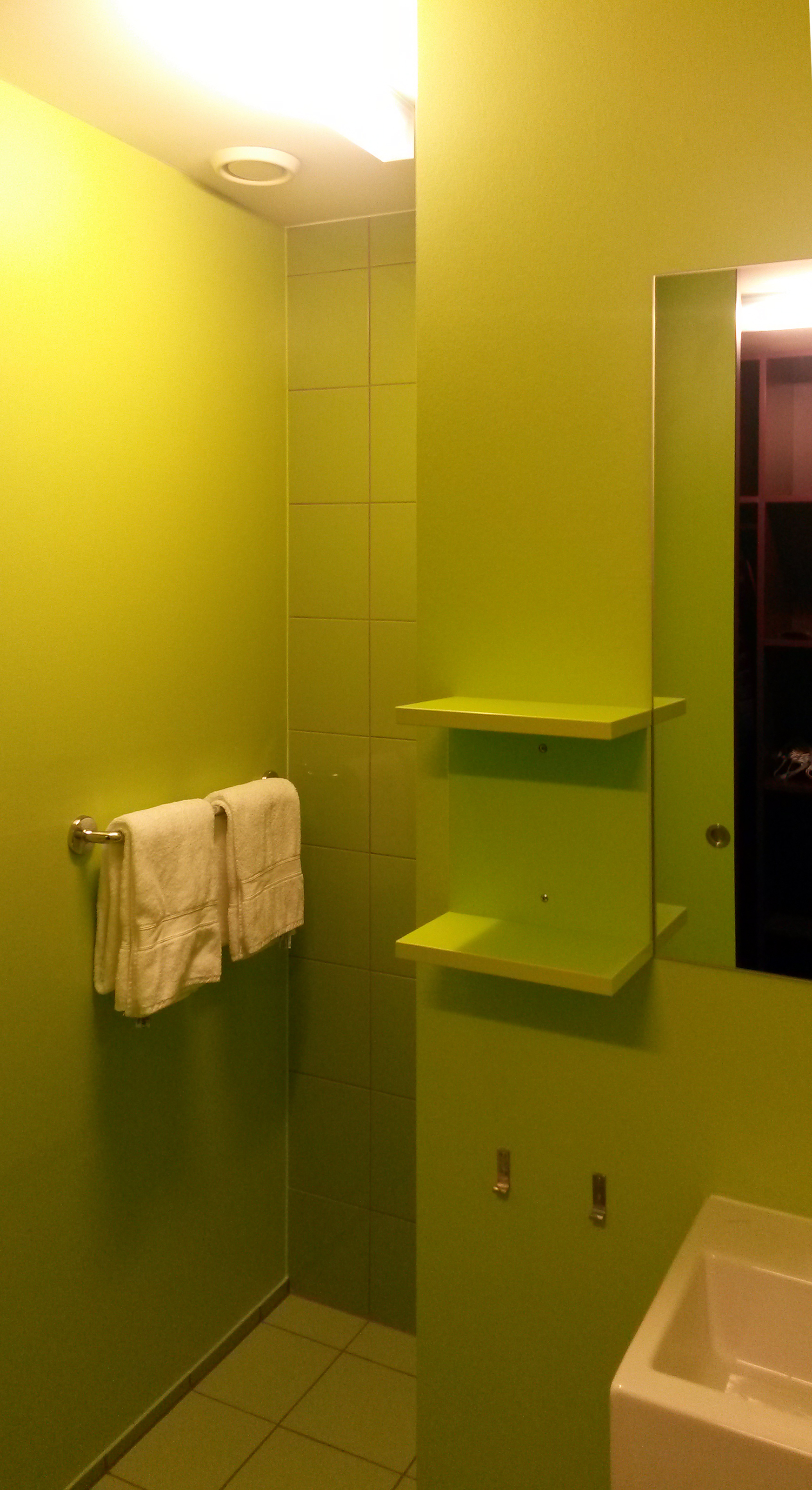 Blick ins Bad