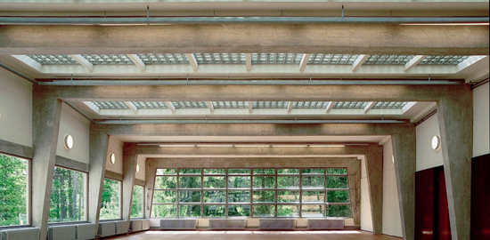 Für die Renovation der ehemaligen Bundesschule des Allgemeinen Deutschen Gewerkschaftsbunds von Meyer-Wittwer erhielten Brenne Architekten mehrere Preise. (Foto: Brenne Architekten)