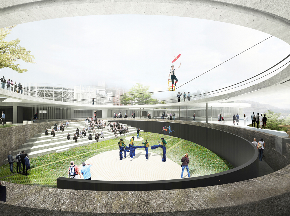 Gewinner des Holcim Award Gold 2015: Colectivo720 und EPM Group aus Kolumbien. (Bild: Projektverfassende)
