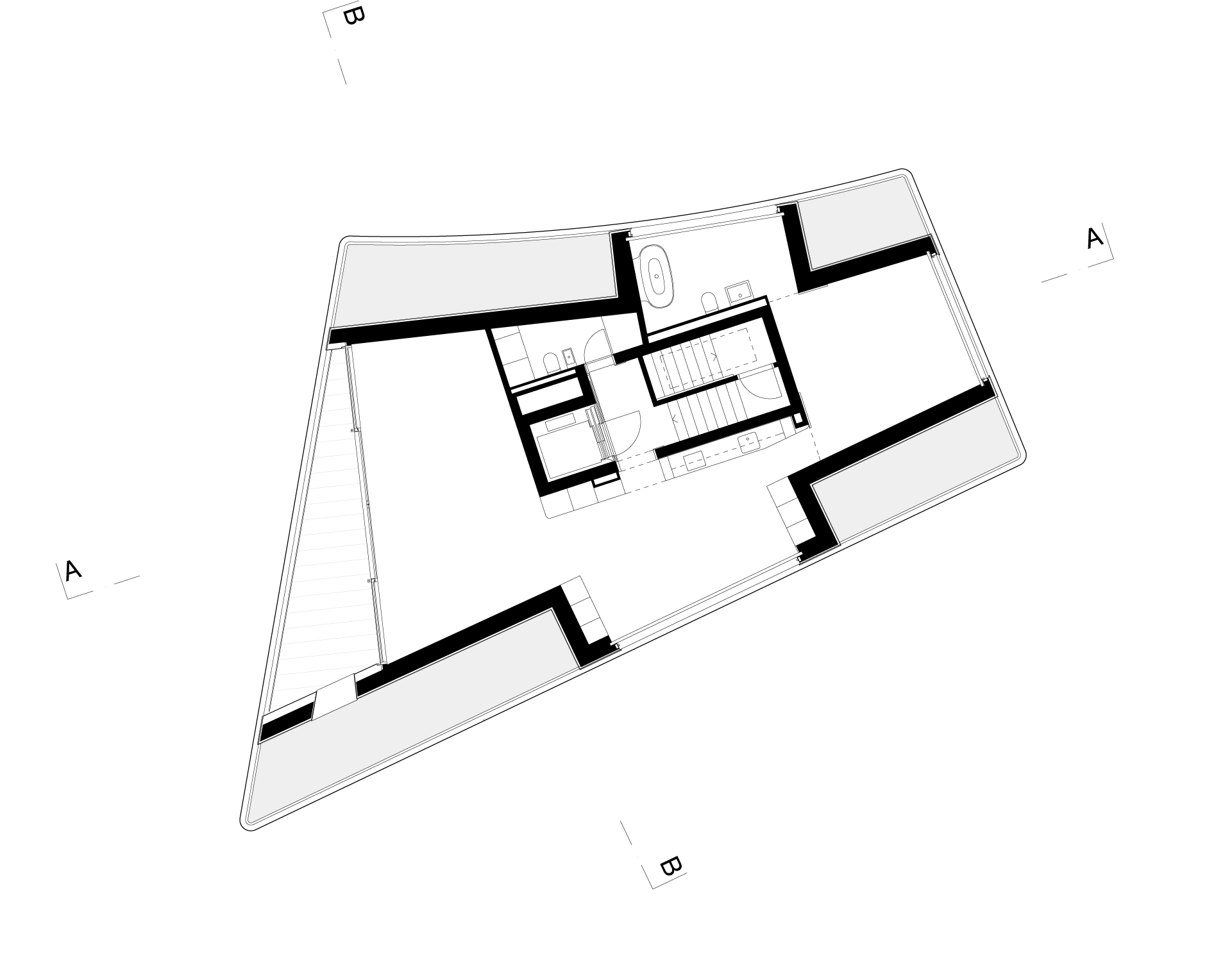 Grundriss Attika