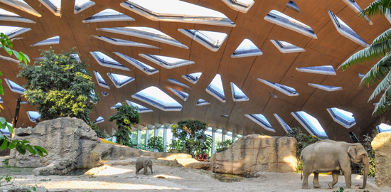 1. Preis: Kaeng Krachan Elefantenpark. Der Preisträger gilt als innovativ, interdiszi­plinär, schön und nachhaltig und wurde vom Fachgremium einstimmig gewählt. (Foto: Walt?+?Galmarini)