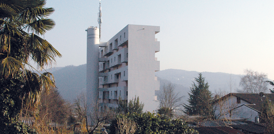Alberto Finzi e Paolo Zürcher Casa d'appartamenti Fercasa a Novazzano, 1966