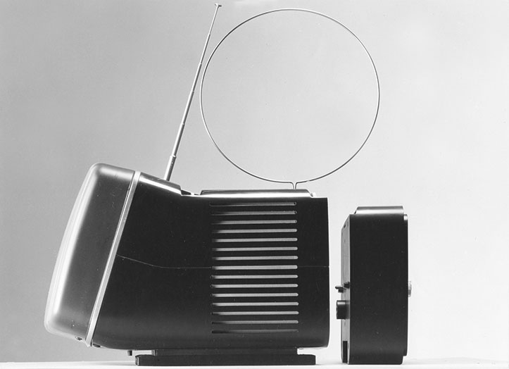 Televisore Algol, Brionvega 1964 (Foto: Archivio del Moderno di Mendrisio, Fondo Marco Zanuso)