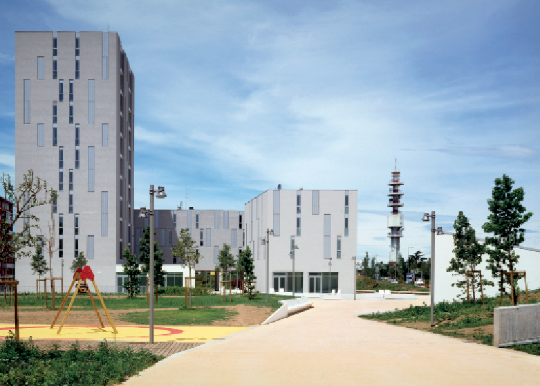 MAB Arquitectura, quartiere in via Gallarate a Milano, 2011