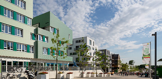 Wilhelmsburg Mitte (Foto: IBA Hamburg GmbH / Bernadette Grimmenstein)