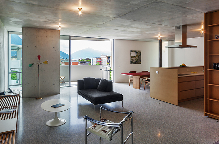 Vista dall'interno. (Foto: Nelson Kon)