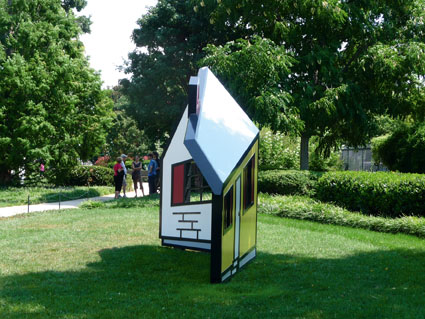 Roy Lichtenstein: House I, 1996-1998, Hirschhorn Museum, Washington DC. (Foto: Annette Bögle)
