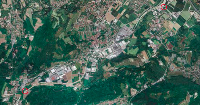 Aerofotografia. (Cartina: Swissimage 2013 Swisstopo, BA 140024)