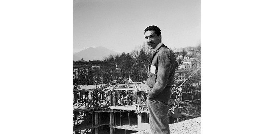 Tita Carloni, aprile 1956. (Foto: Fondazione Tita Carloni, Fondazione AAT)