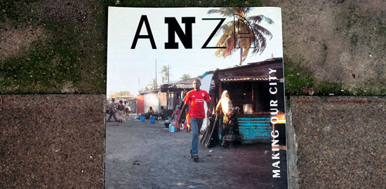 Das Titelblatt aus «Anza»