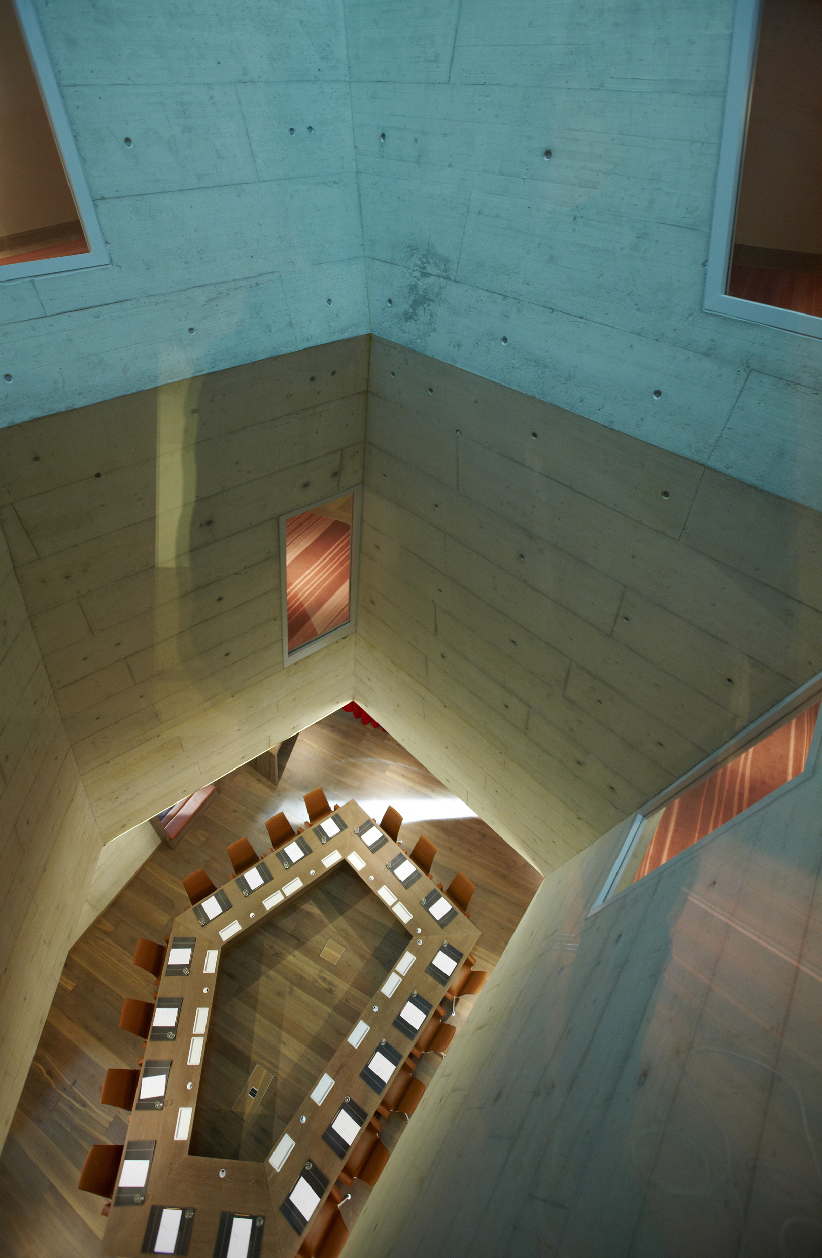 Boardroom von oben
