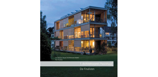 Cover der Publikation «1. Architekturpreis Passivhaus»