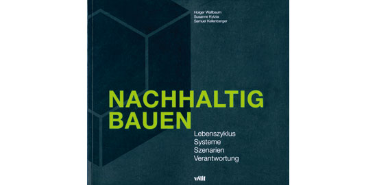 Cover der Publikation «Nachhaltig Bauen»