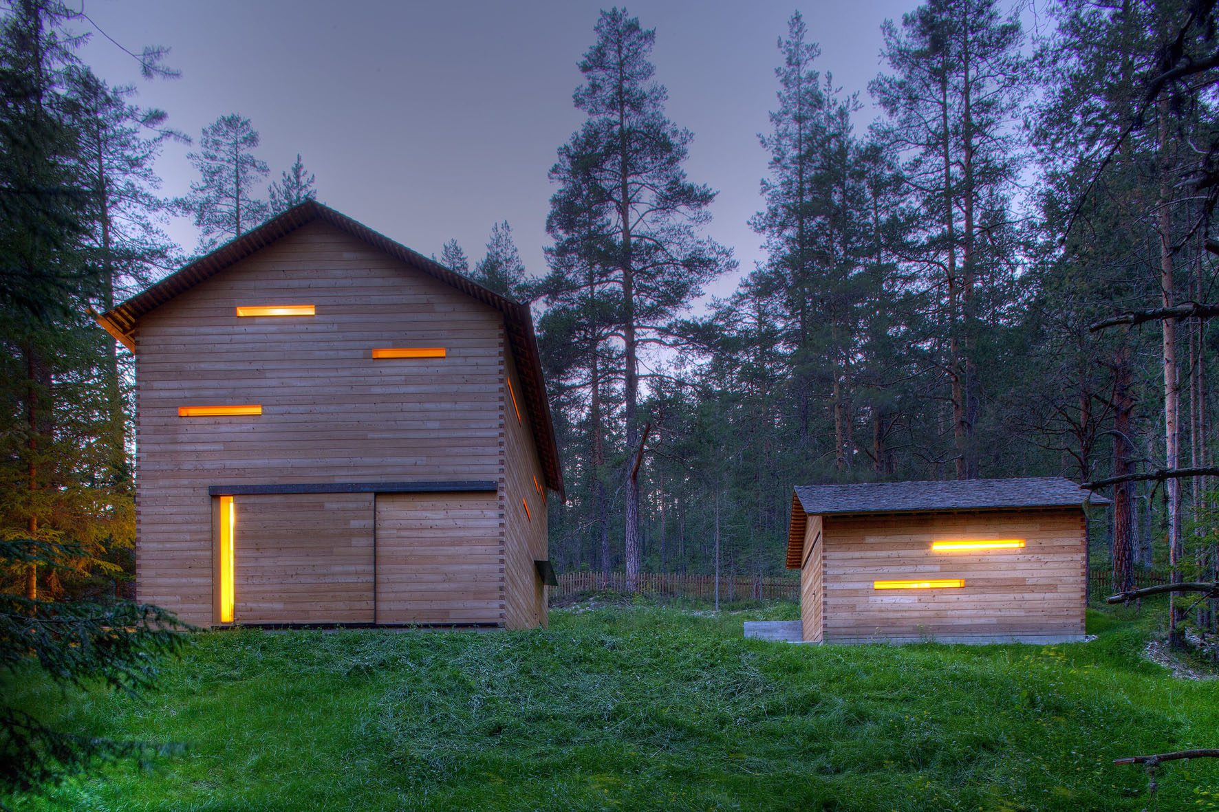 Jagdhaus Tamers, St. Vigil in Enneberg. Architektur: EM2 Architekten, 2008