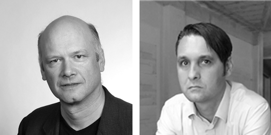 Jürg Conzett ist Bauingenieur und Gründer des Churer Ingenieurbüros Conzett Bronzini Gartmann. Zudem ist er Dozent für Physik an der HTW Chur / Christian Penzel ist Architekt. Gemeinsam mit dem Bauingenieur Martin Valier betreibt er ein Büro für Architektur und Ingenieurwesen in Zürich und Chur (Foto: Christian Penzel)