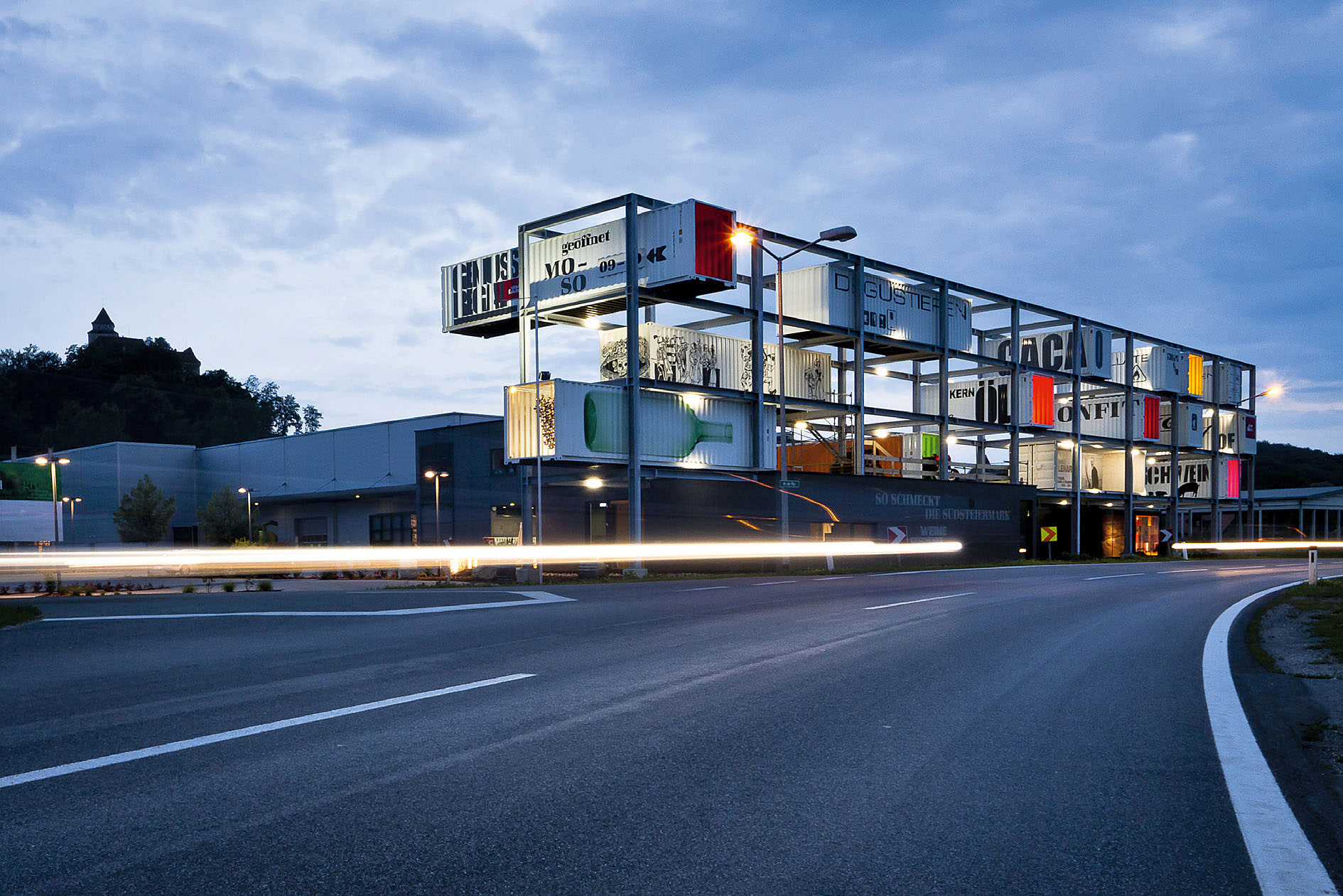 Das «Genussregal» fungiert als Landmark