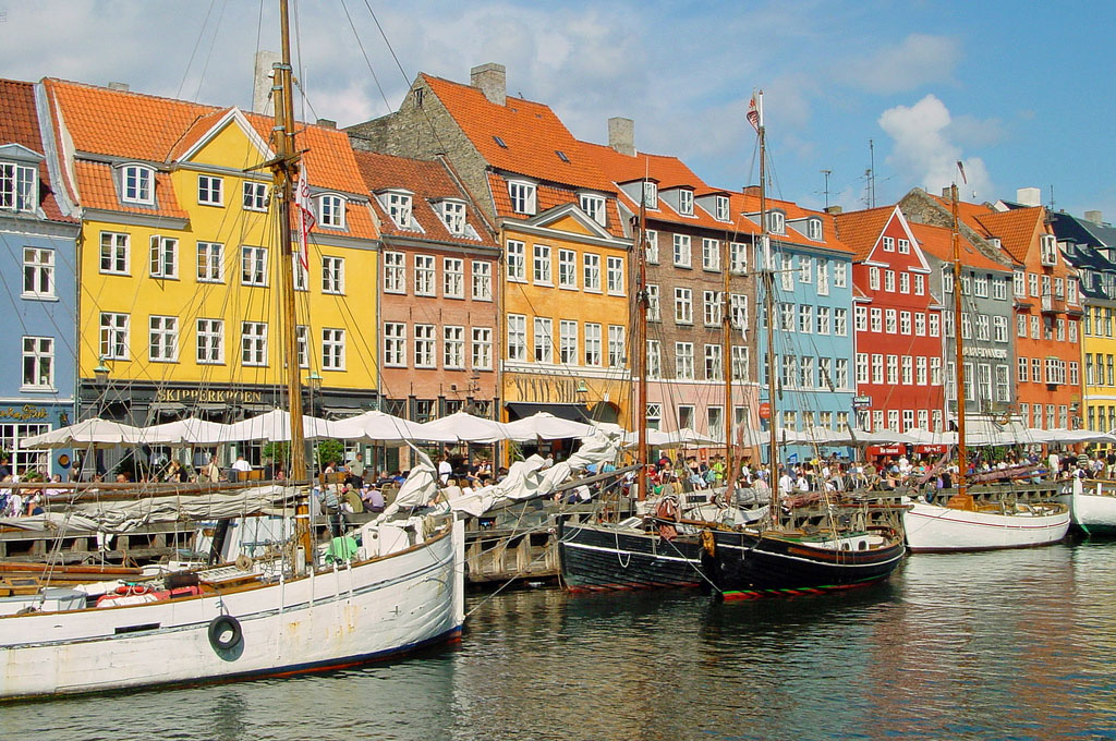 Hafenpromenade in Kopenhagen