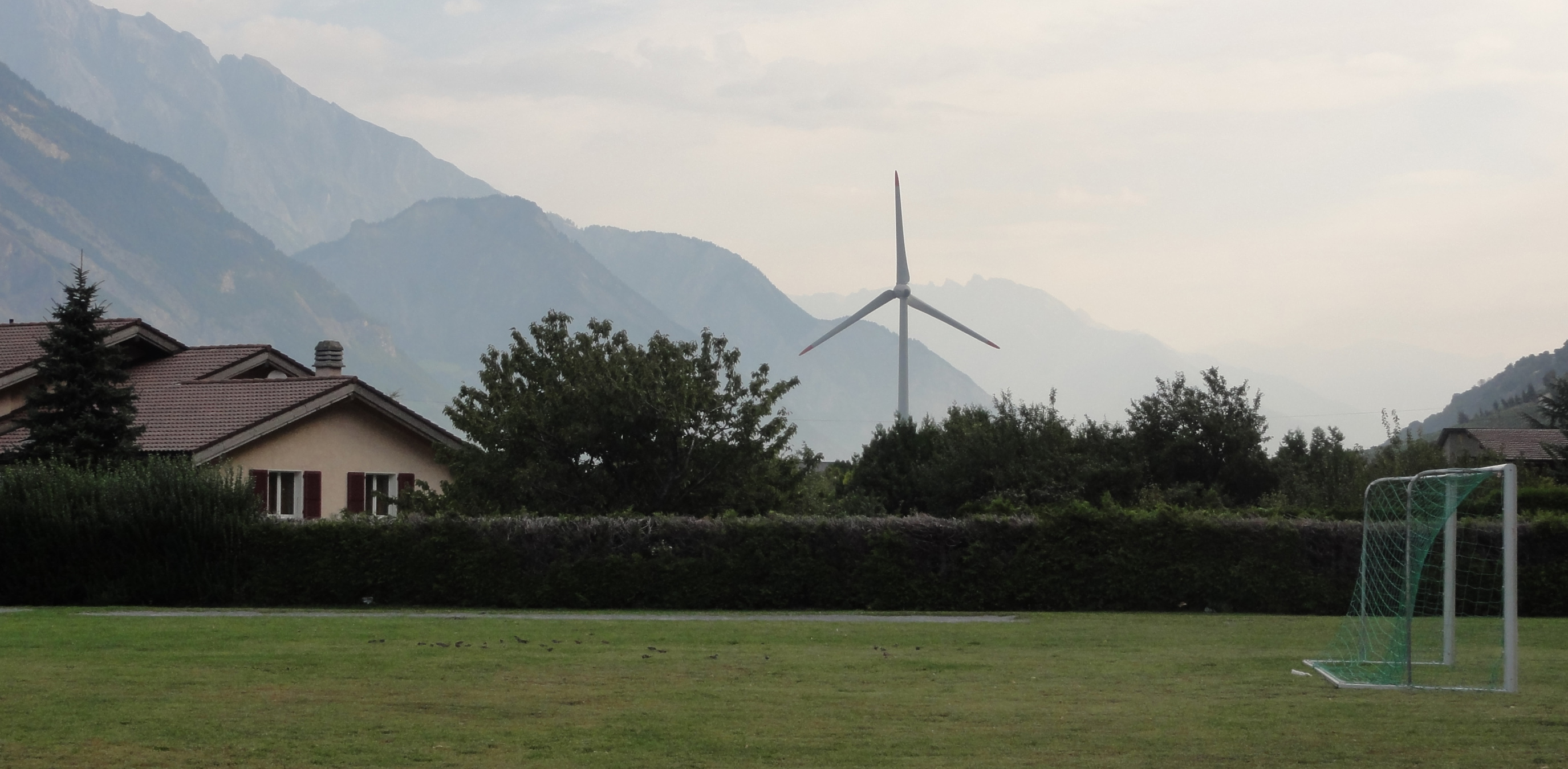 Windturbine in Charrat (VS)