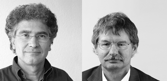 Beat Kämpfen und Peter Richner (Foto: kämpfen für architektur ag und Empa)