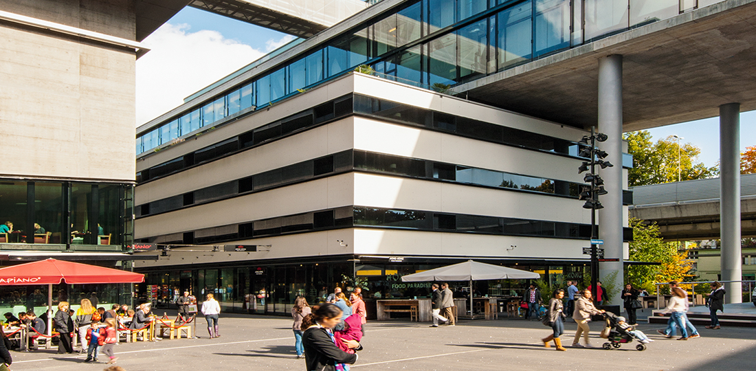 Auf dem ehemaligen Industriegelände der Sihlpapier bietet ­Sihlcity urbane Dichte und Mischung.