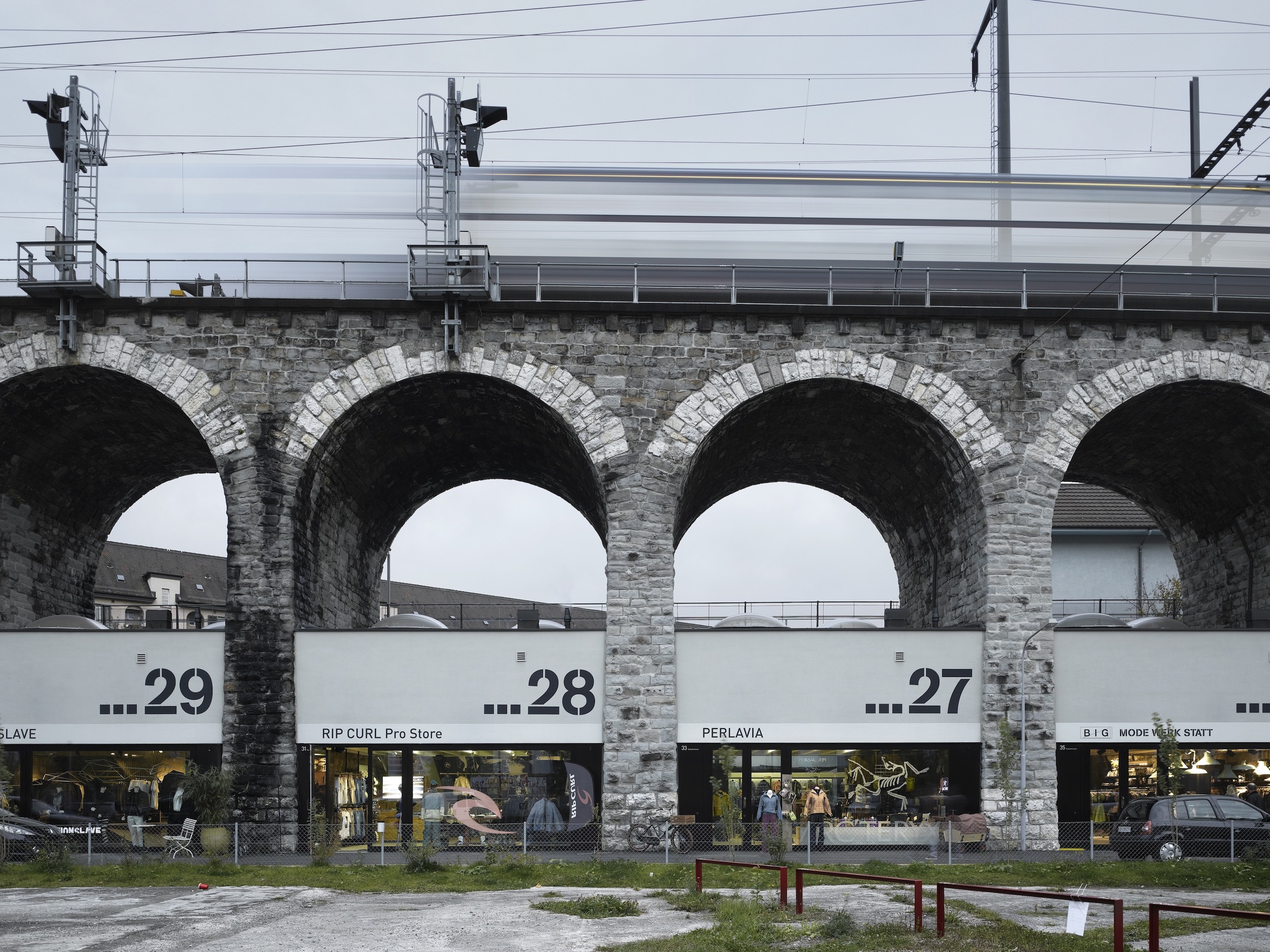 Industrie- und Gewerberäumlichkeiten: Im Viadukt, Zürich. (Foto: Roger Frei, Zürich)