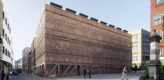 Architekturexport: Christ &amp; Gantenbein Architekten aus Basel gewannen den Wettbewerb für die Erweiterung des Kölner Wallraf-Richartz-Museums &amp; Fondation Corboud.